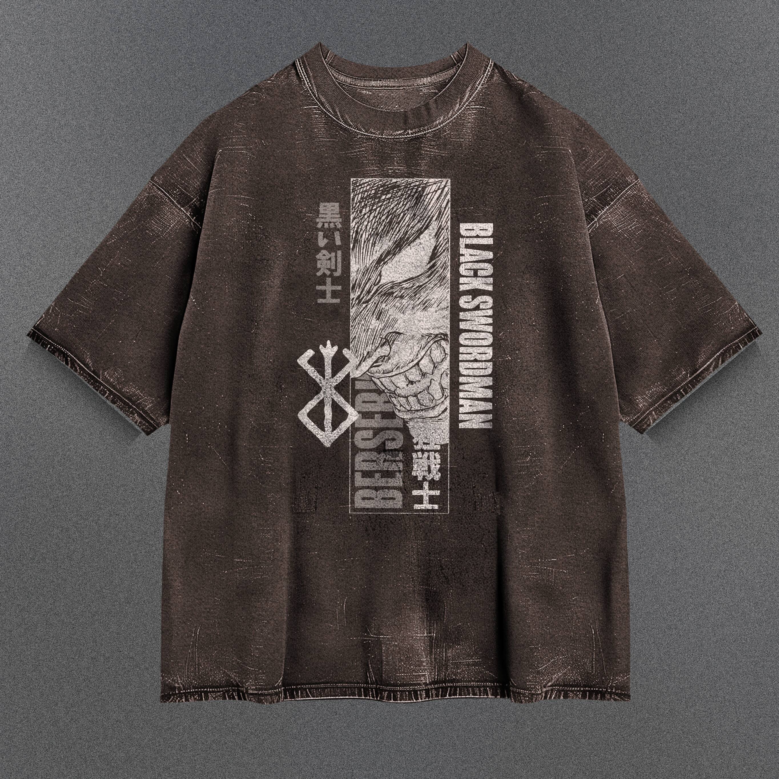Berserk Timeless Brown Washed T-Shirt