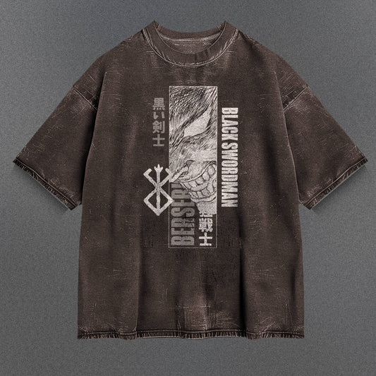 Berserk Timeless Brown Washed T-Shirt