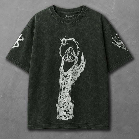 Berserk Easygoing Green Washed T-Shirt