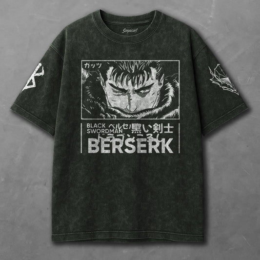 Berserk Flattering Green Washed T-Shirt