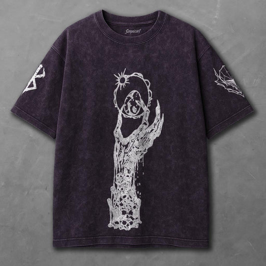 Berserk Roomy Violet Washed T-Shirt