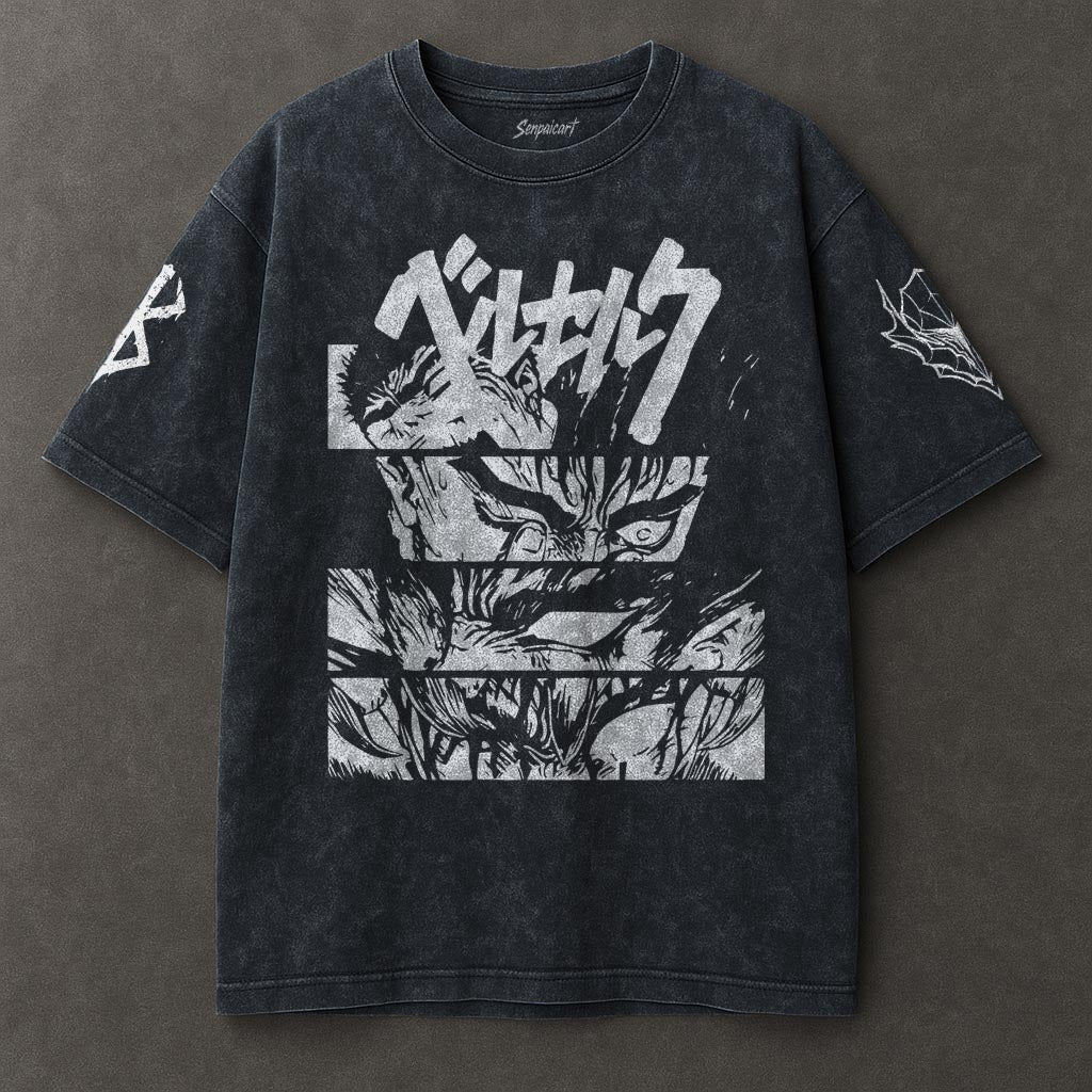 Berserk Effortless Blue Washed T-shirt