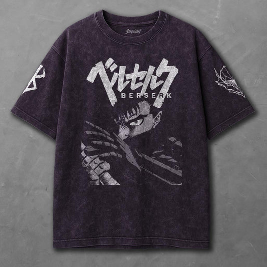 Berserk Flattering Violet Washed T-Shirt