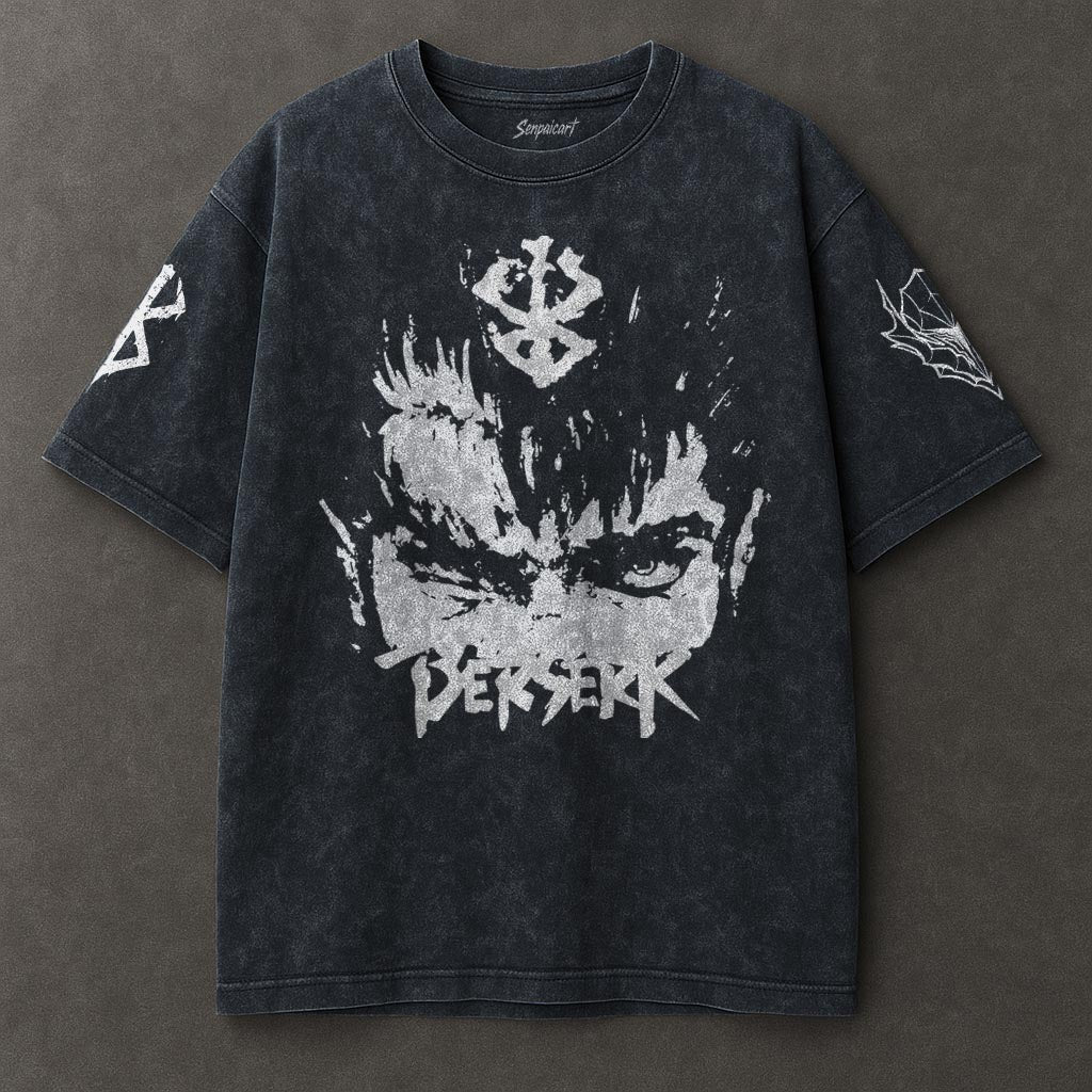 Berserk Modern Blue Washed T-shirt