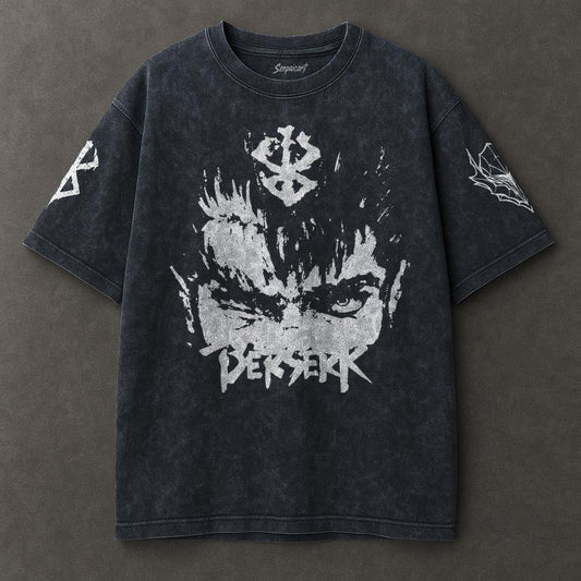 Berserk Modern Blue Washed T-shirt