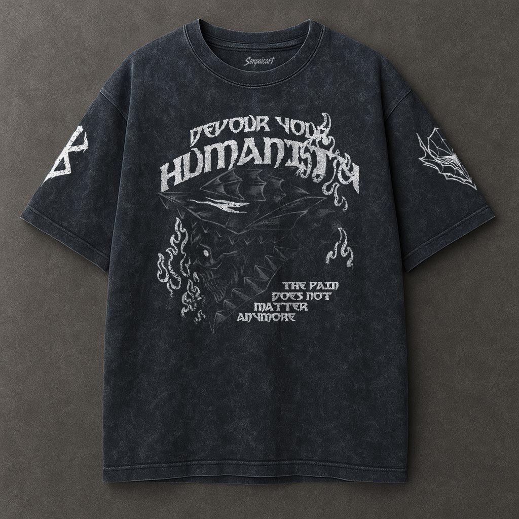 Berserk Sleek Blue Washed T-shirt