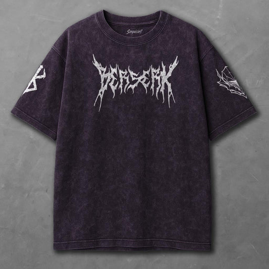 Berserk Bold Violet Washed T-Shirt