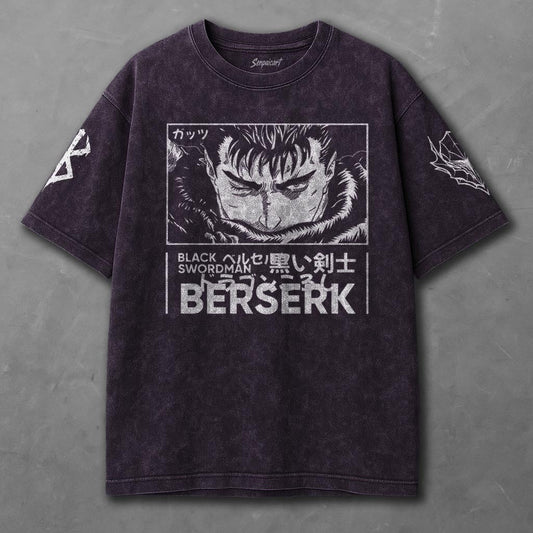 Berserk Soft Violet Washed T-Shirt