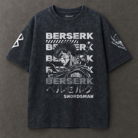 Berserk Cozy Blue Washed T-shirt