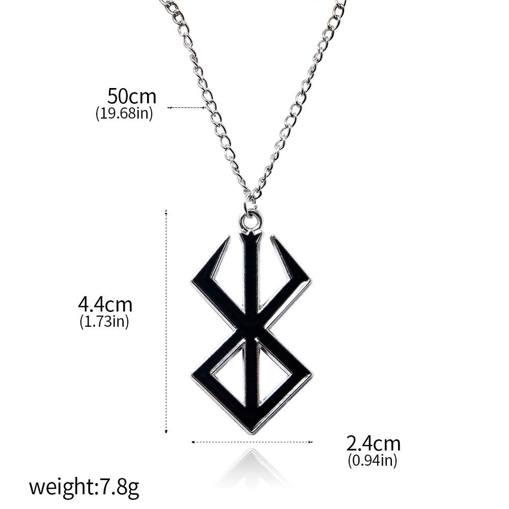 Berserk Logo Necklace - Senpai Attire