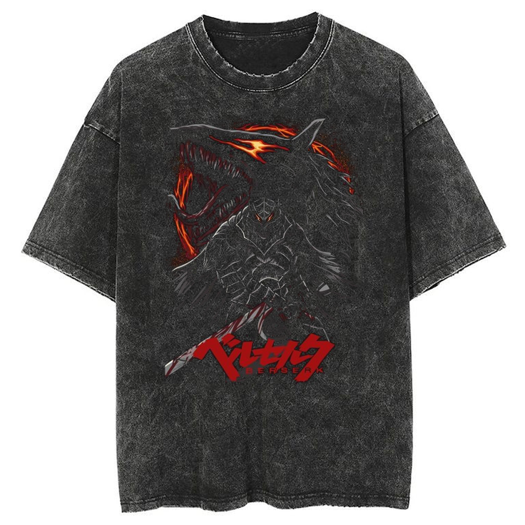 Berserk trending anime Stylish T-shirt - Senpai Attire