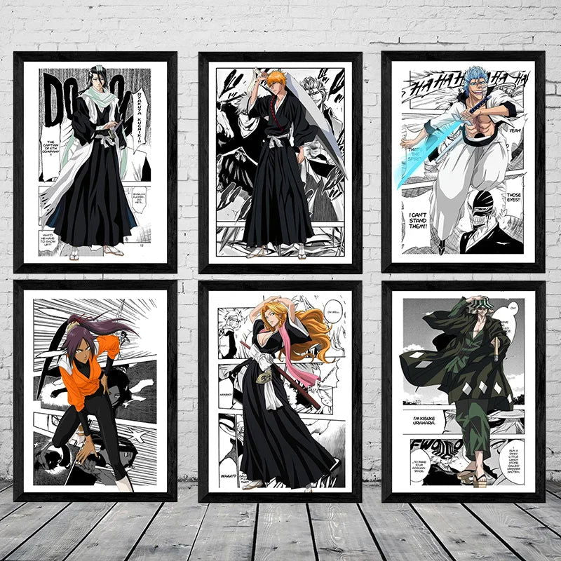 Bleach High Quality Amazing Wall Posters - Senpai Attire