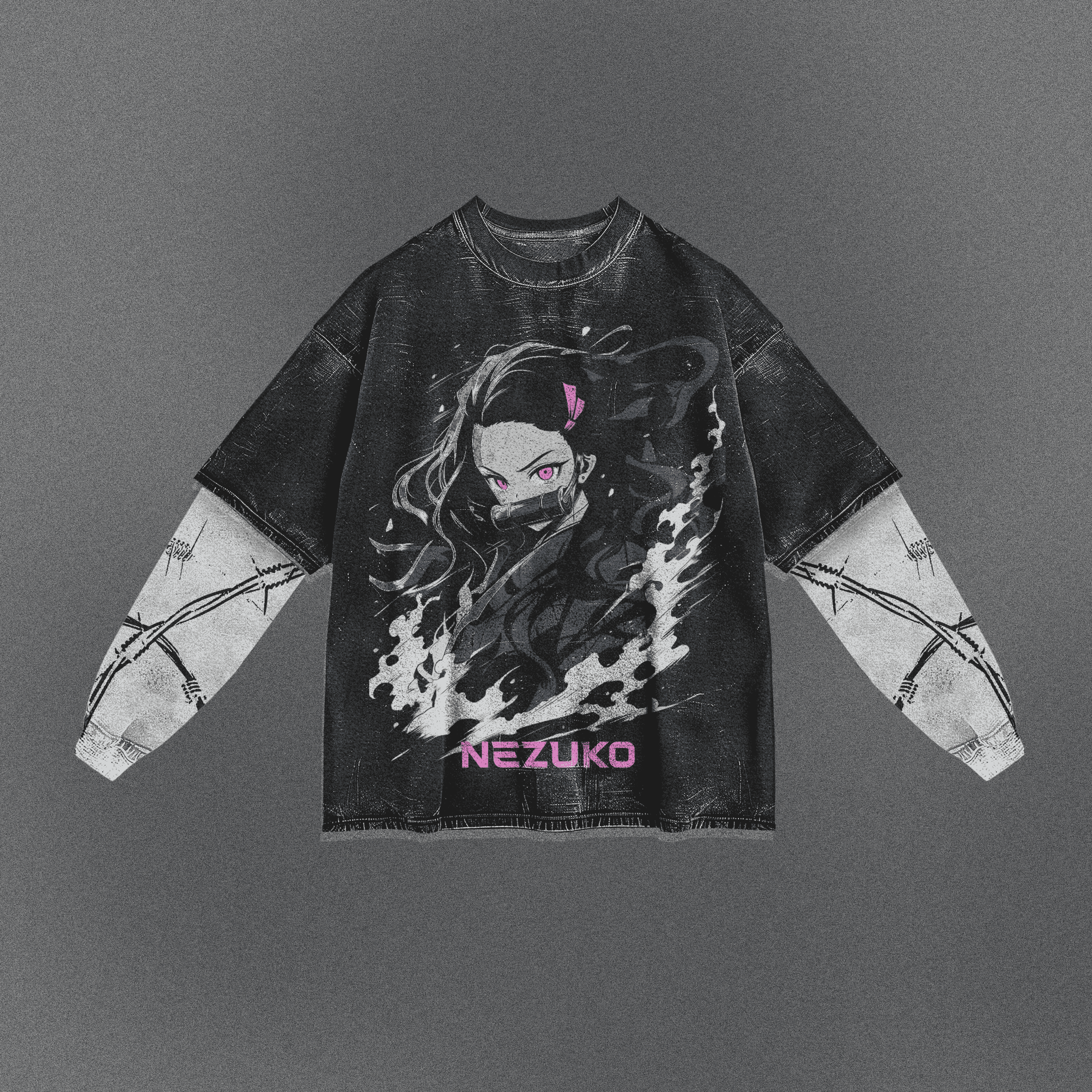 Demon Slayer Sleek Double Sleeve T-shirt