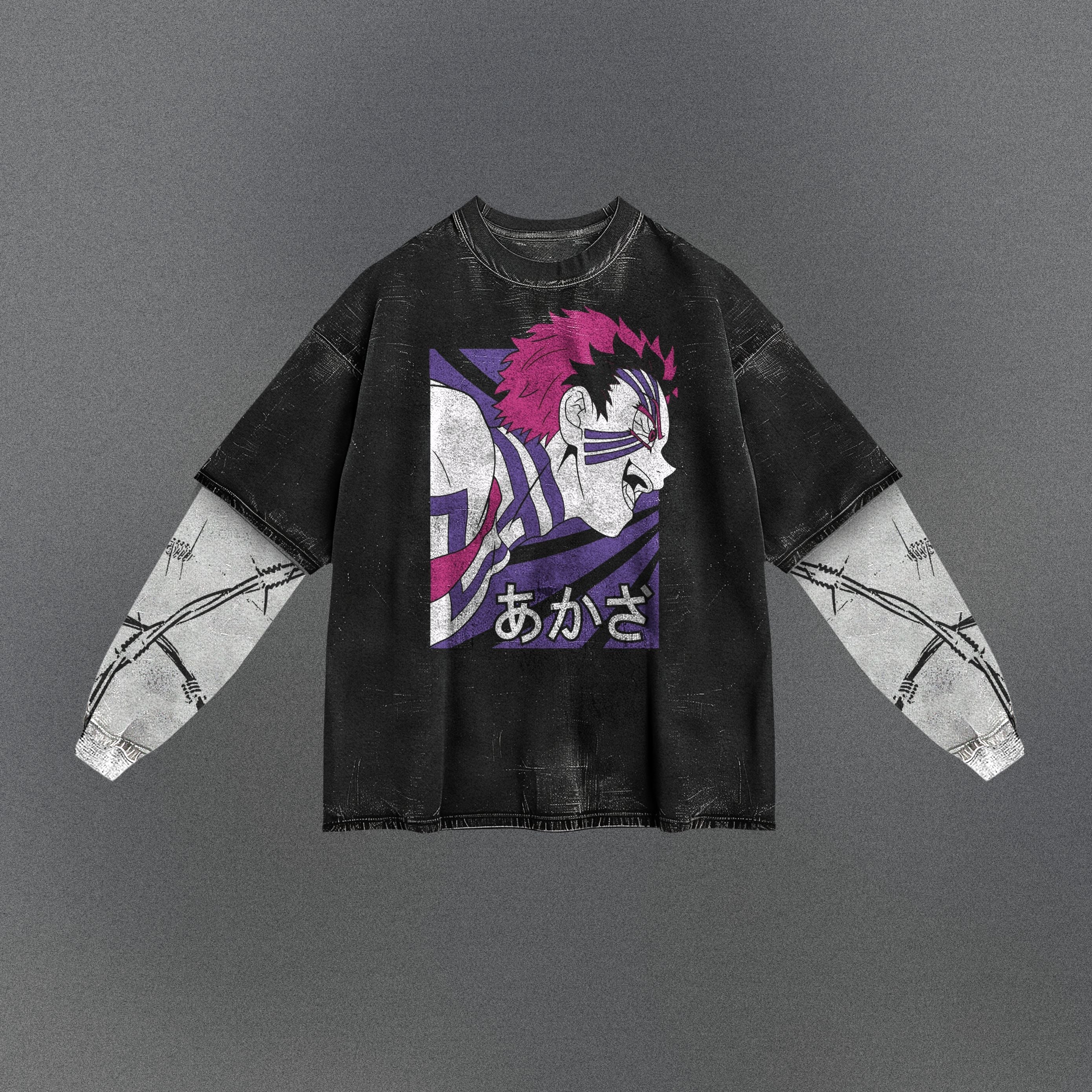 Demon Slayer Billowy Double Sleeve T-shirt