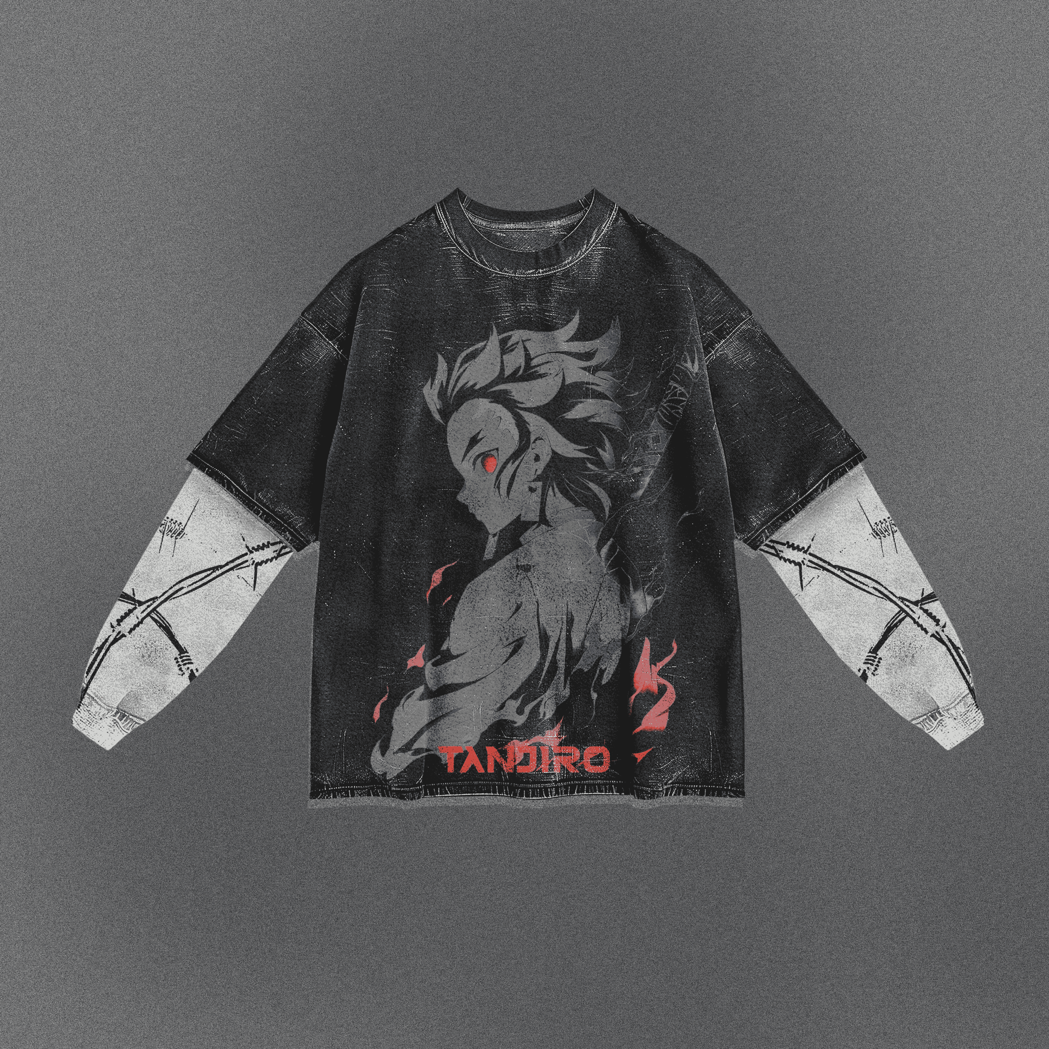 Demon Slayer Smooth Double Sleeve T-shirt