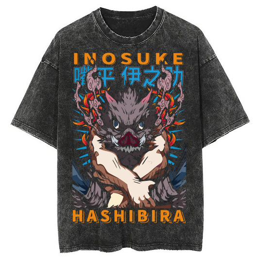 Demon Slayer trending anime Expressive T-shirt