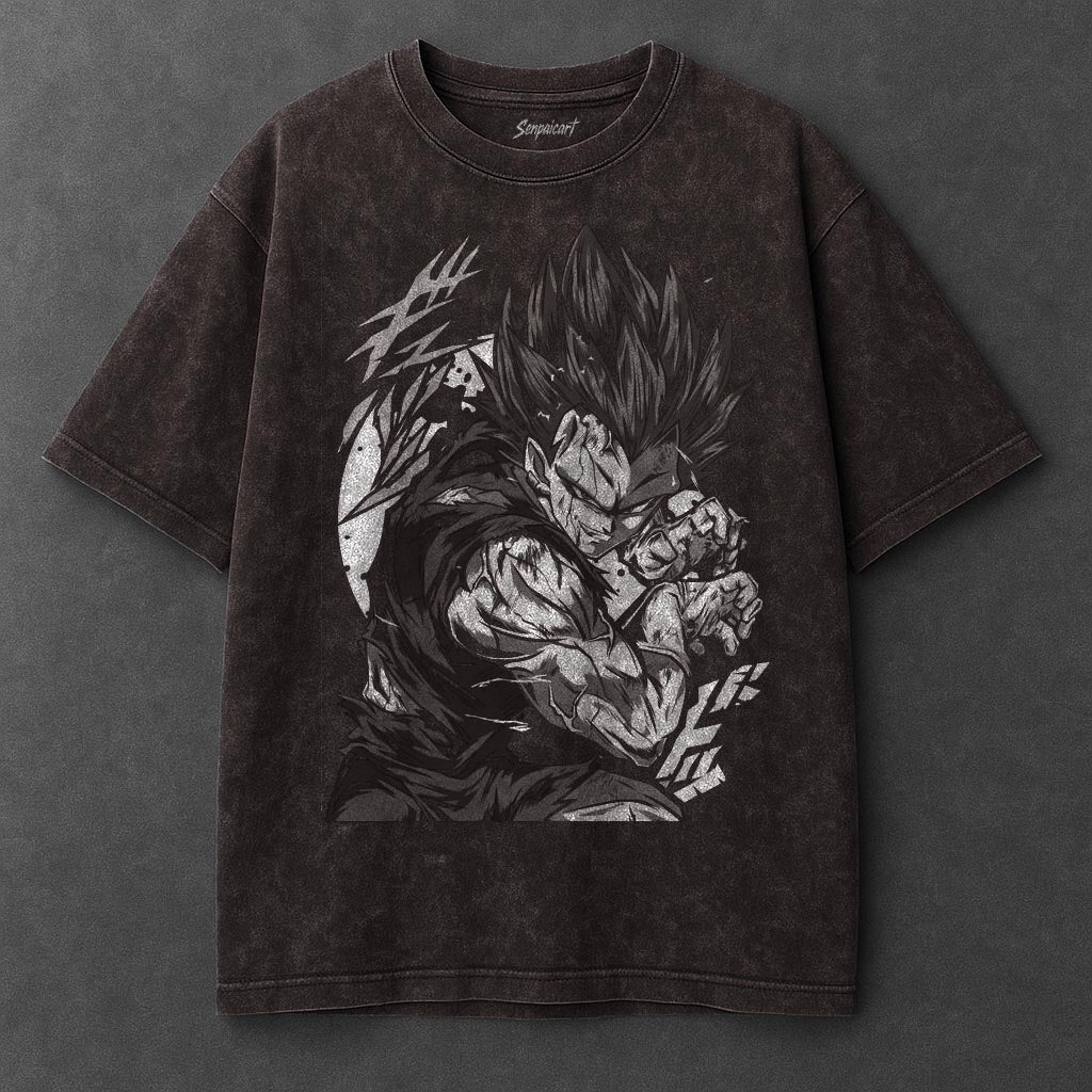 Dragon Ball Billowy Brown Washed T-Shirt