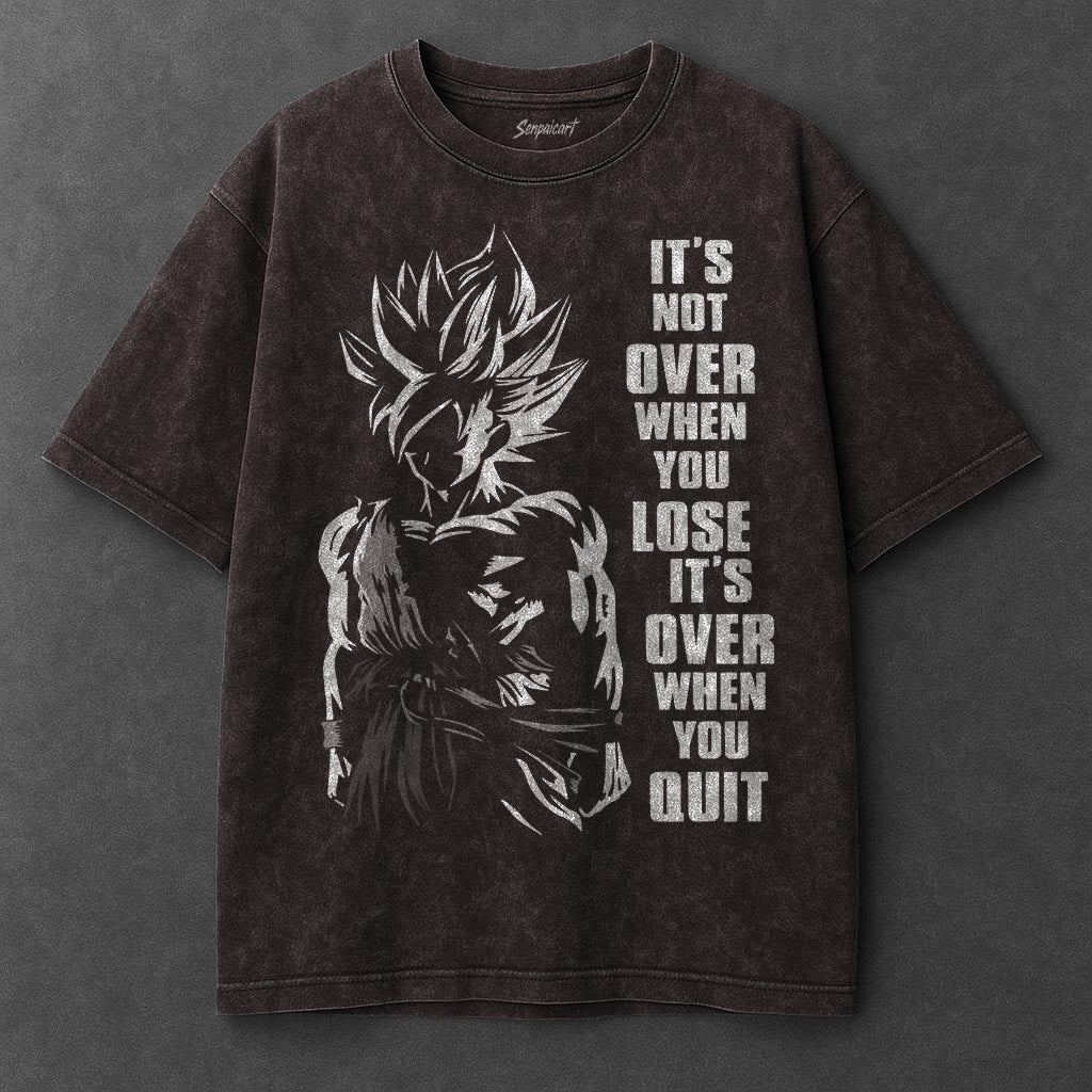 Dragon Ball Lightweight Brown Washed T-Shirt