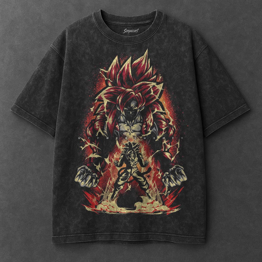 Dragon Ball Lightweight Black Washed T-Shirt