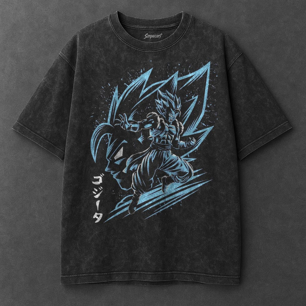 Dragon Ball Relaxed Black Washed T-Shirt