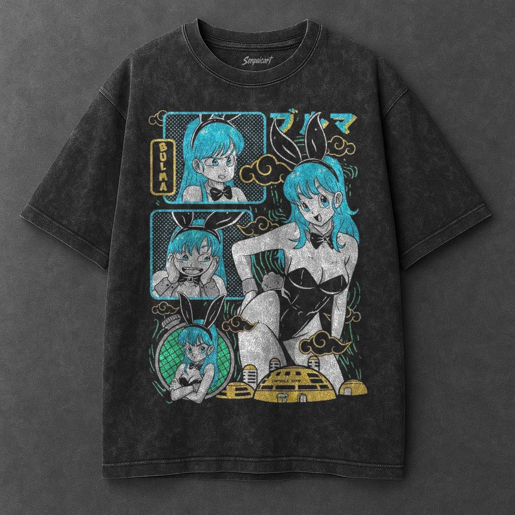 Dragon Ball Effortless Black Washed T-Shirt