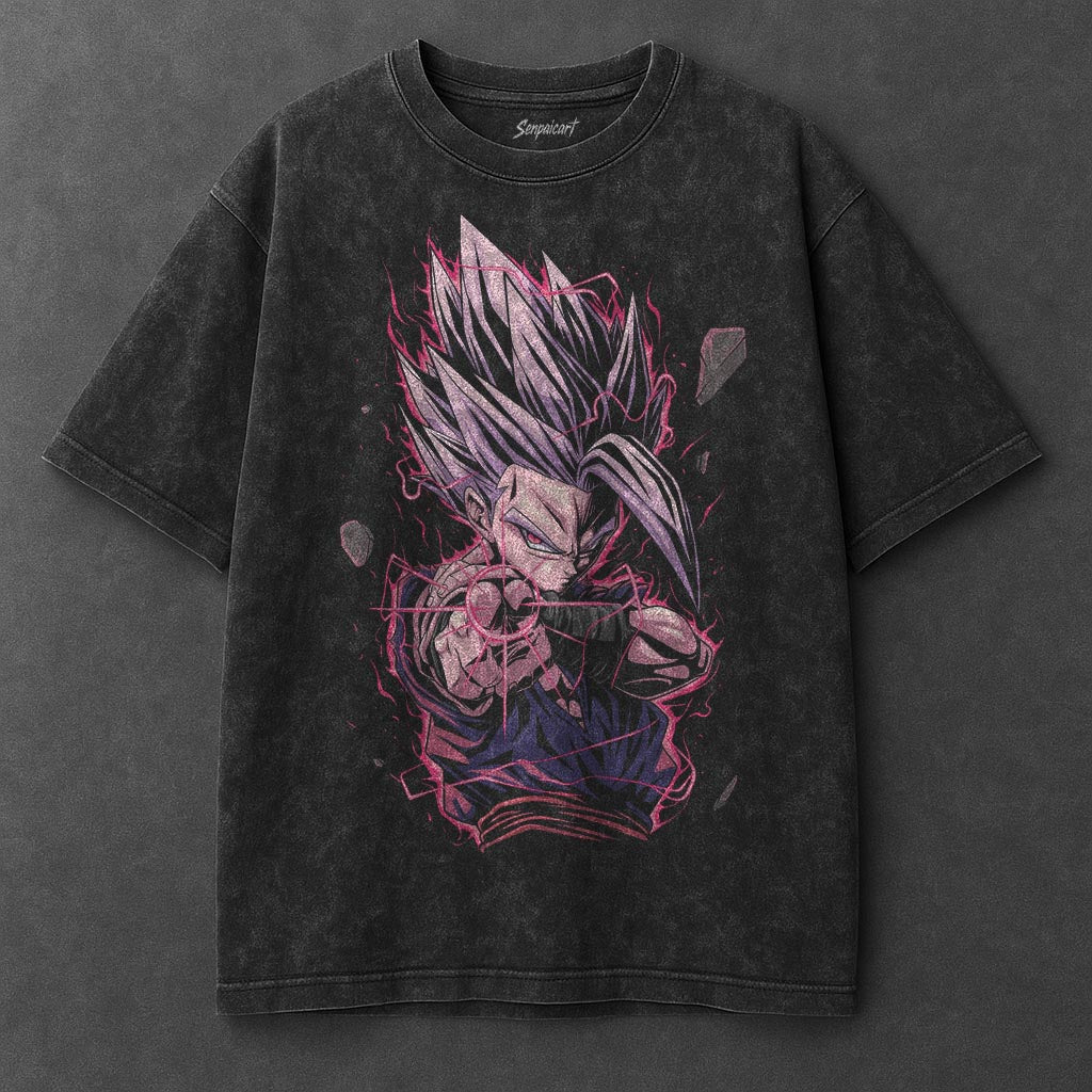 Dragon Ball Cozy Black Washed T-Shirt