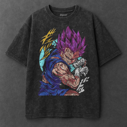 Dragon Ball Minimalist Black Washed T-Shirt