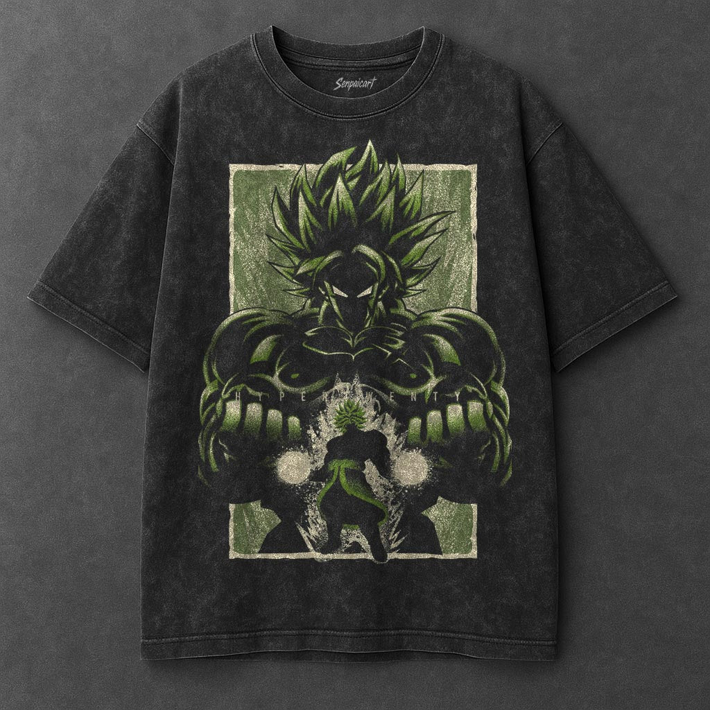 Dragon Ball Spacious Black Washed T-Shirt