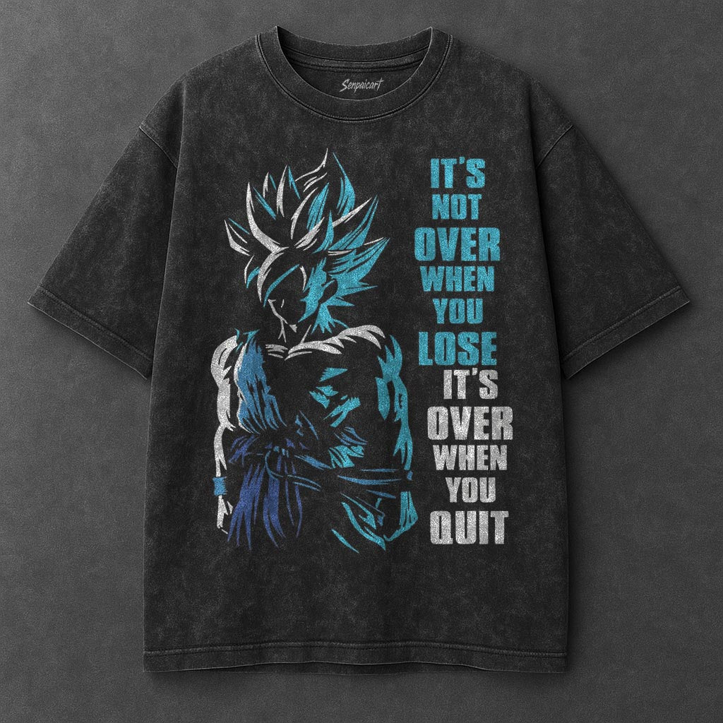 Dragon Ball Easygoing Black Washed T-Shirt
