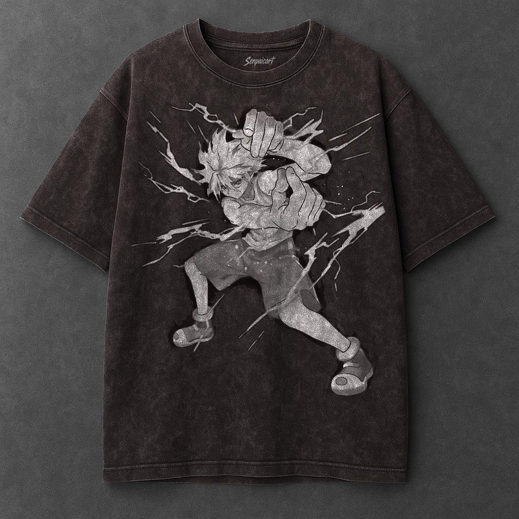 Hunter x Hunter Premium Versatile Brown Washed T-Shirt