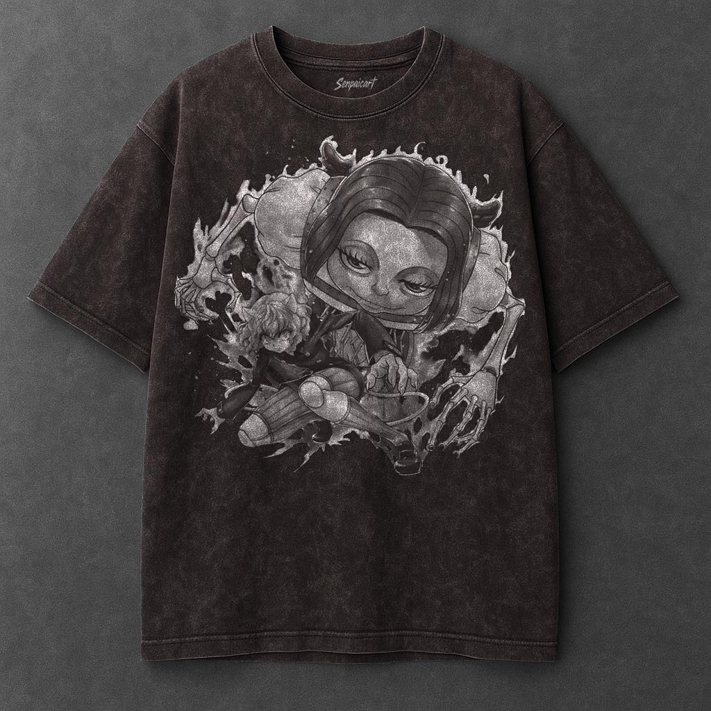 Hunter x Hunter Premium Chic Brown Washed T-Shirt