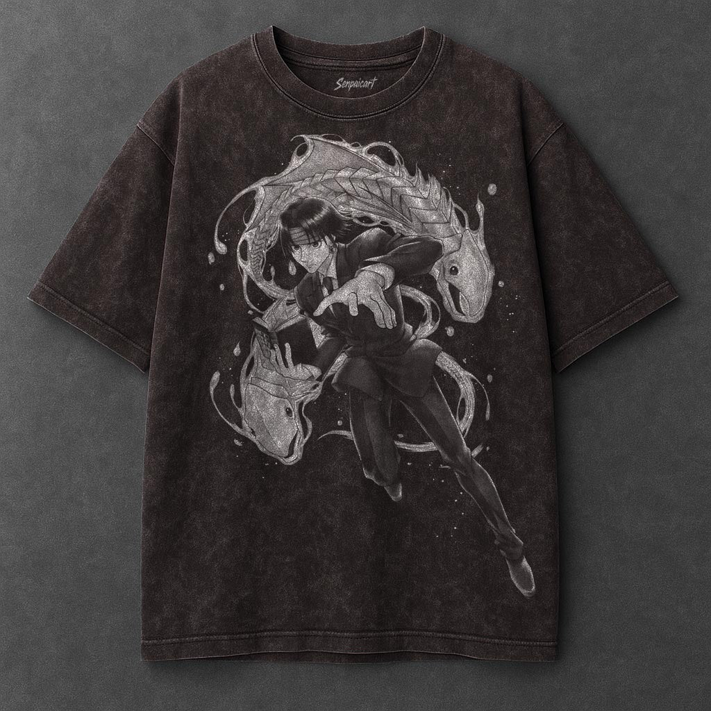 Hunter x Hunter Premium Smooth Brown Washed T-Shirt