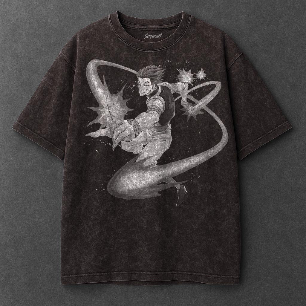 Hunter x Hunter Premium Silky Brown Washed T-Shirt