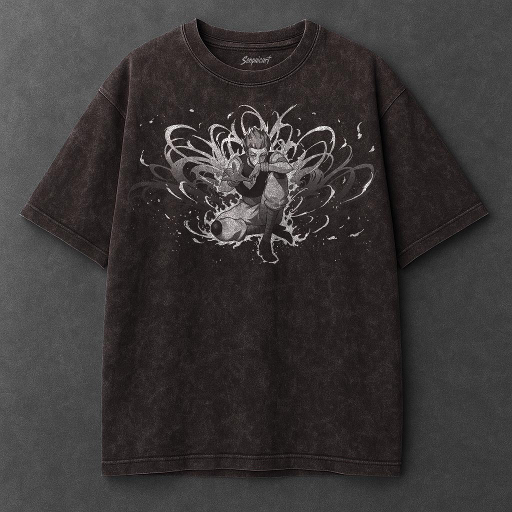 Hunter x Hunter Premium Sleek Brown Washed T-Shirt