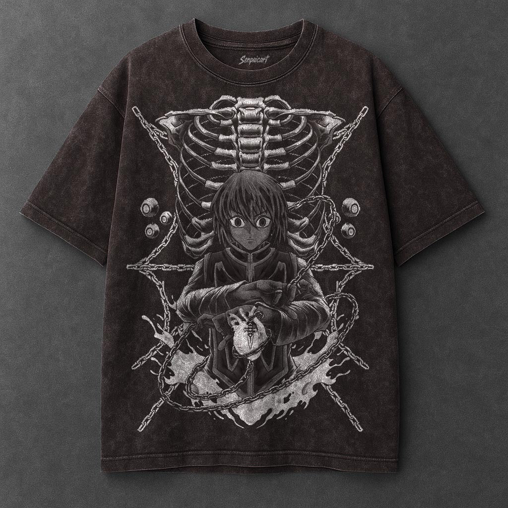 Hunter x Hunter Premium Comfy Brown Washed T-Shirt