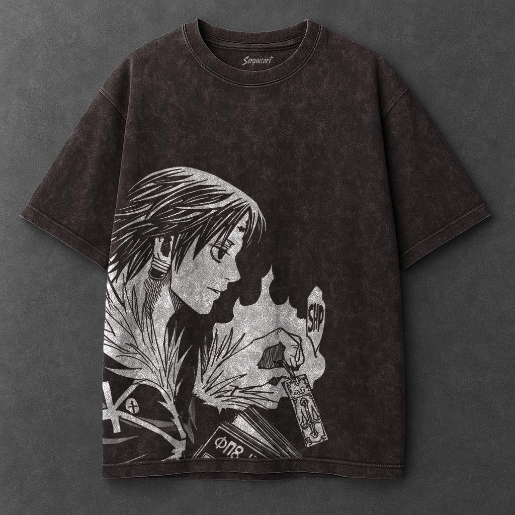 Hunter x Hunter Premium Cozy Brown Washed T-Shirt