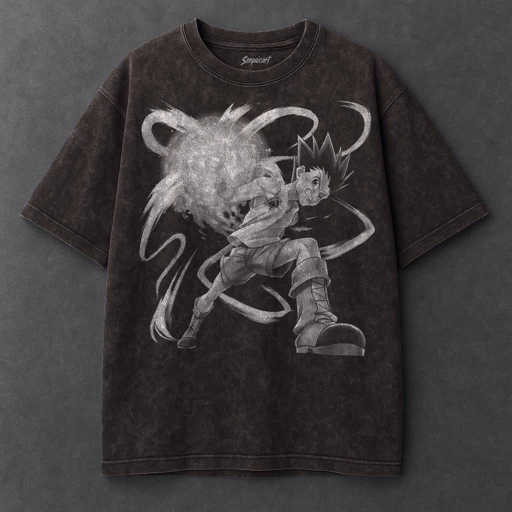 Hunter x Hunter Premium Modern Brown Washed T-Shirt