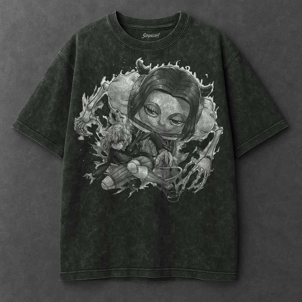 Hunter x Hunter Premium Effortless Vintage Green Washed T-Shirt