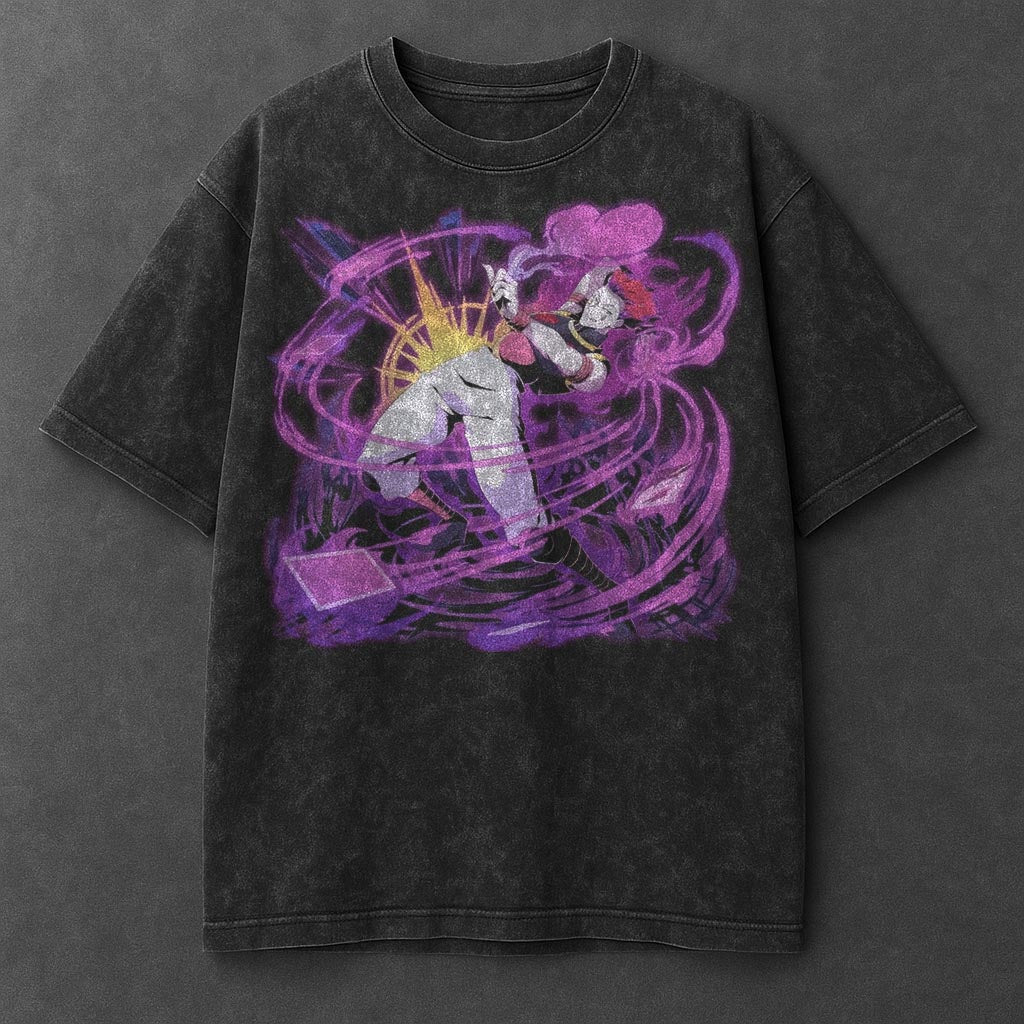 Hunter x Hunter Premium Relaxed Black Washed T-Shirt