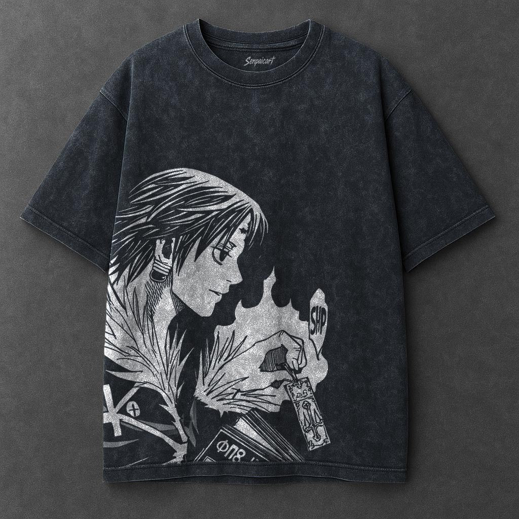 Hunter x Hunter Premium Versatile Navy Blue Washed T-Shirt
