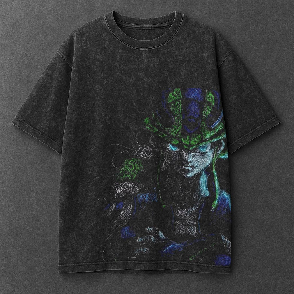Hunter x Hunter Premium Chic Black Washed T-Shirt
