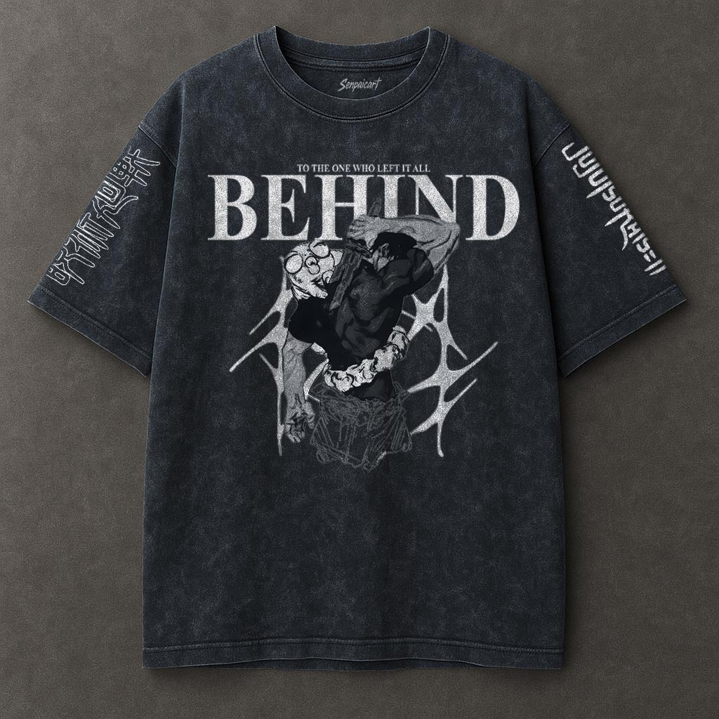 Jujutsu Kaisen Airy Blue Washed T-shirt