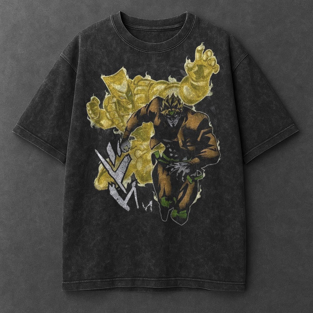 Jojo Premium Cozy Black Washed T-Shirt