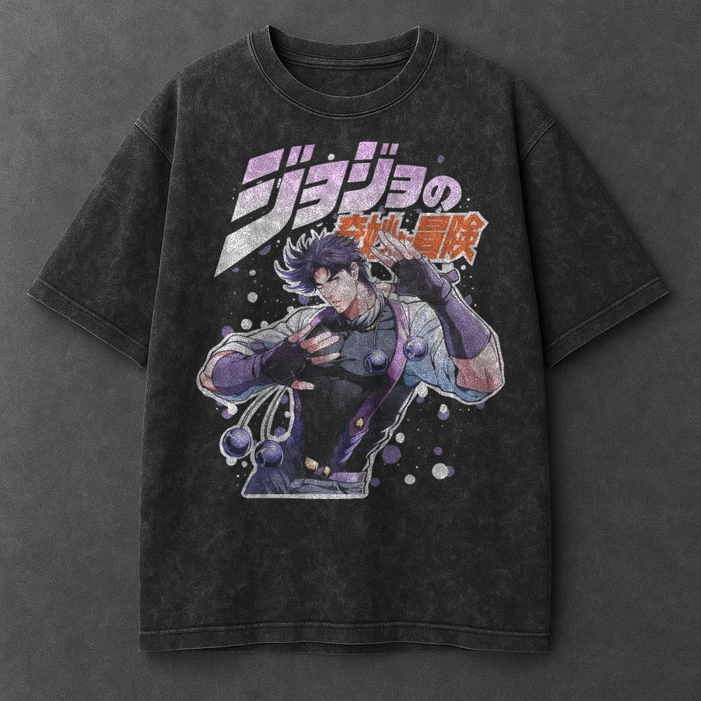 Jojo Premium Comfy Black Washed T-Shirt