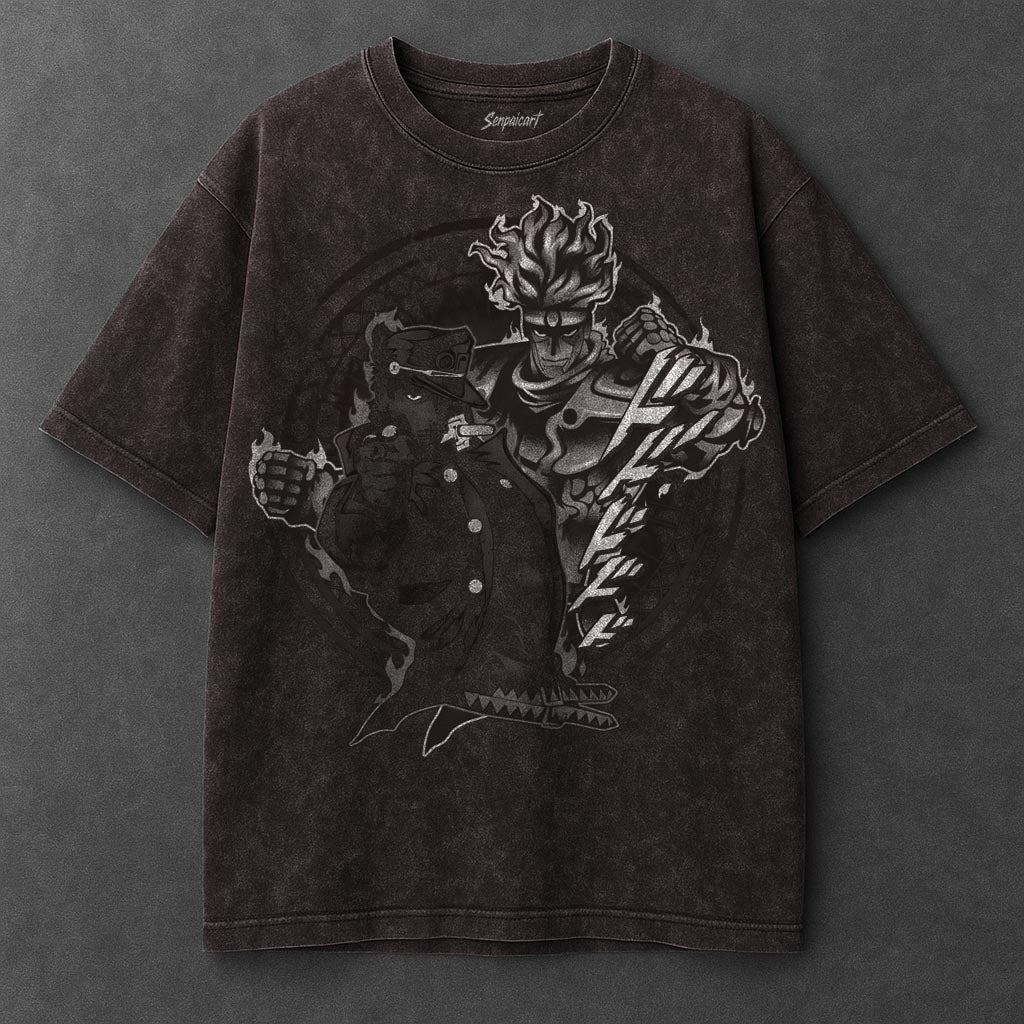 Jojo Premium Breezy Brown Washed T-Shirt