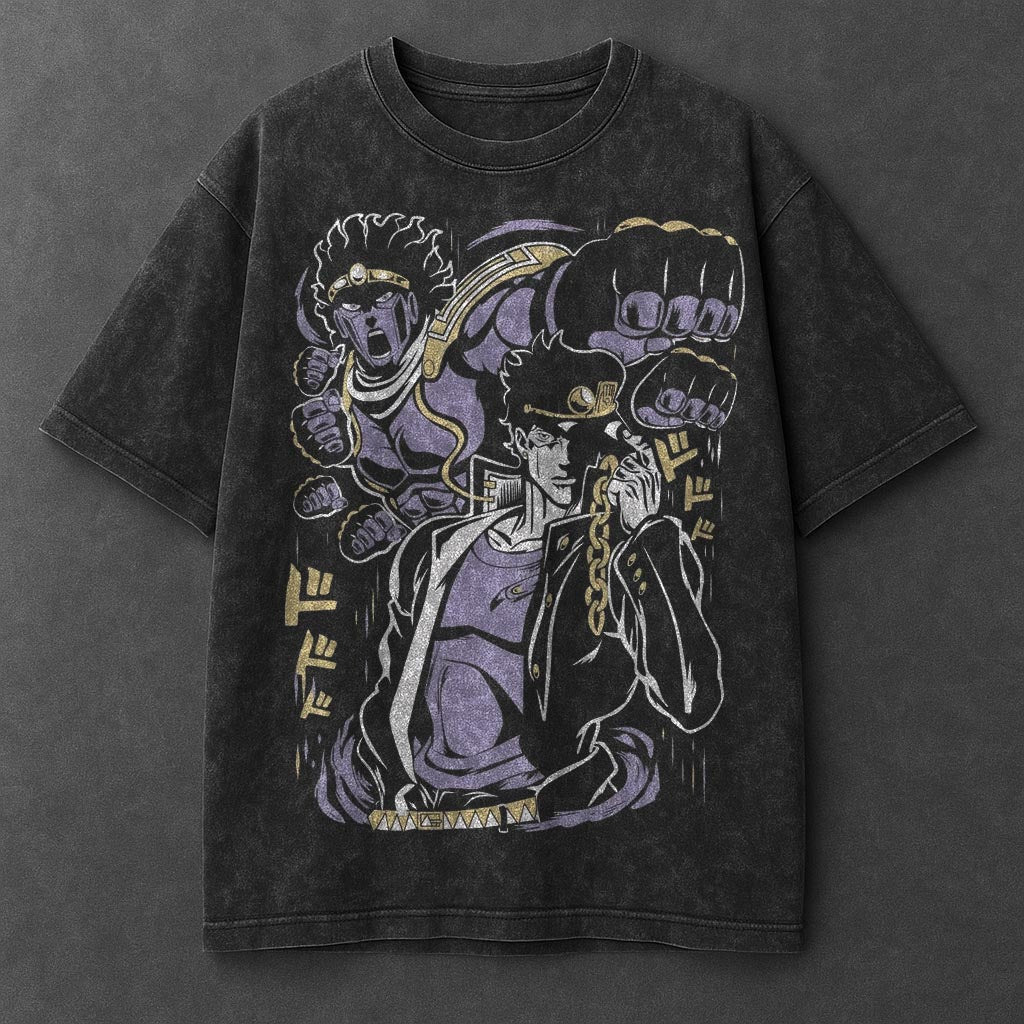 Jojo Premium Breezy Black Washed T-Shirt
