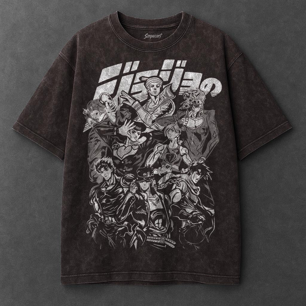 Jojo Premium Lightweight Brown Washed T-Shirt
