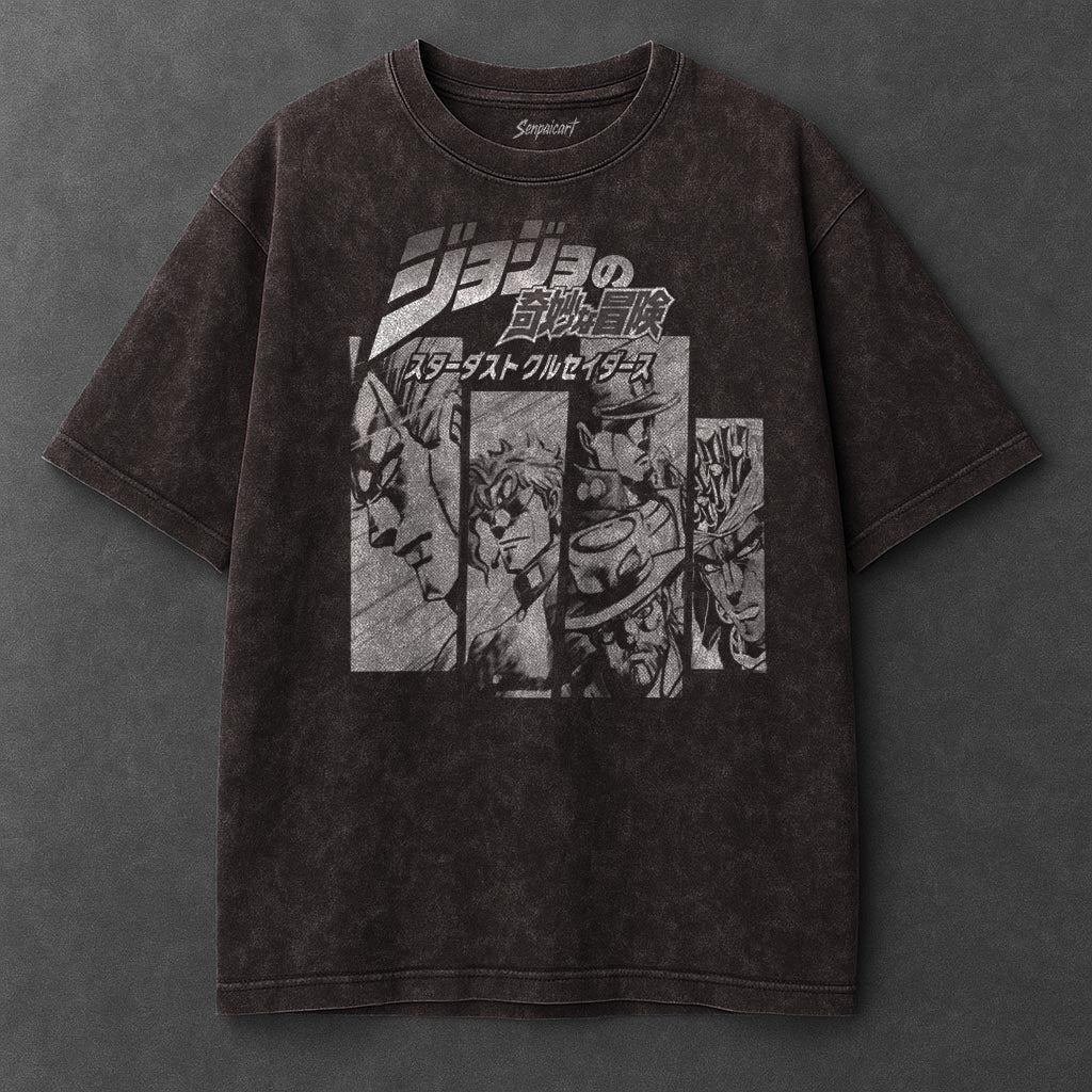 Jojo Premium Soft Brown Washed T-Shirt