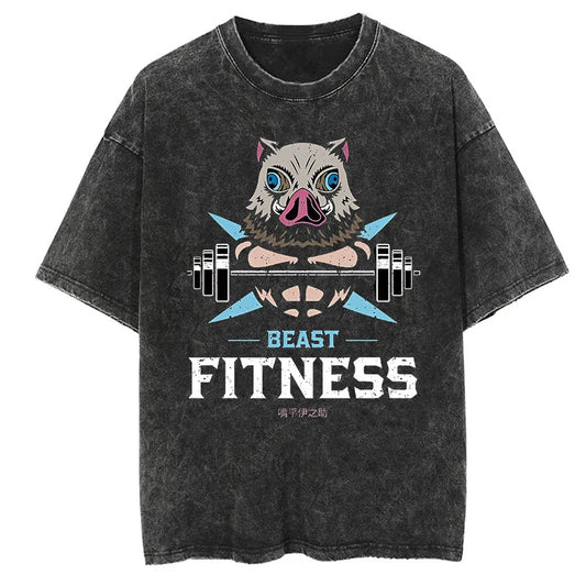 Demon Slayer Beast Fitness Inosuke T-shirt