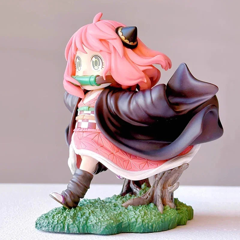 Demon Slayer & Spy x Family Nezuku Anya Action Figure